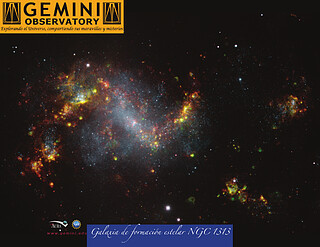 Handouts: Galaxia de formación estelar NGC 1313