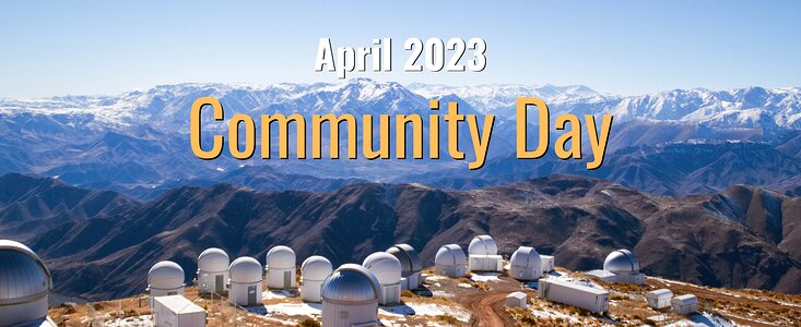Divulgación de Big Astronomy Outreach en abril de 2023