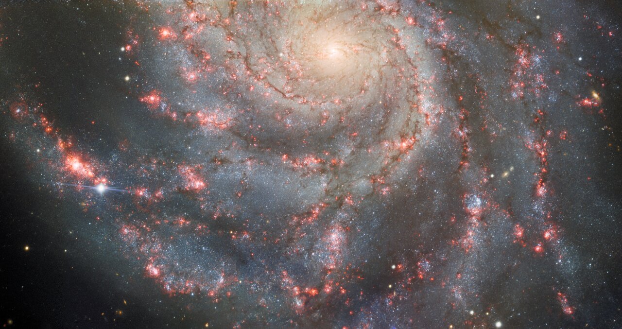Gemini North Back On Sky With Dazzling Image of Supernova in the Pinwheel Galaxy NOIRLab Sex Image Hq