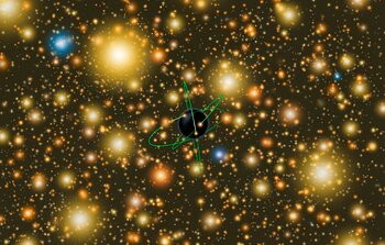 Spectacular Star Cluster May Host Black Hole Missing Link