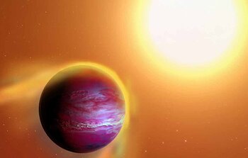 Likely new planet may be in slow death spiral
