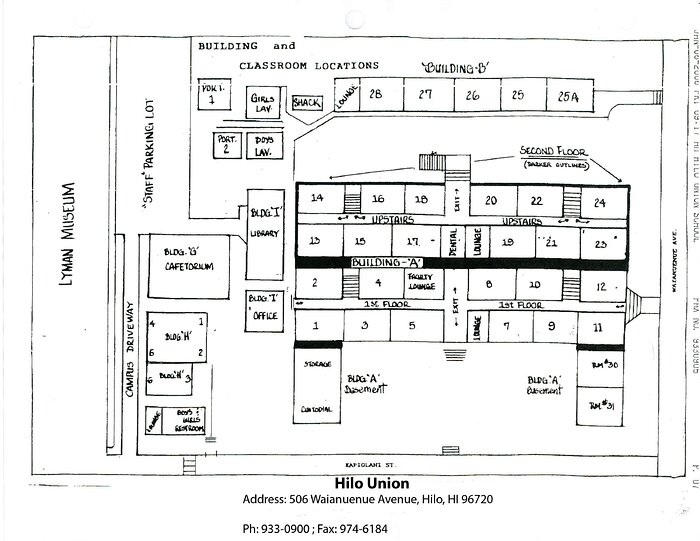 Hilo Union Elementary School Map