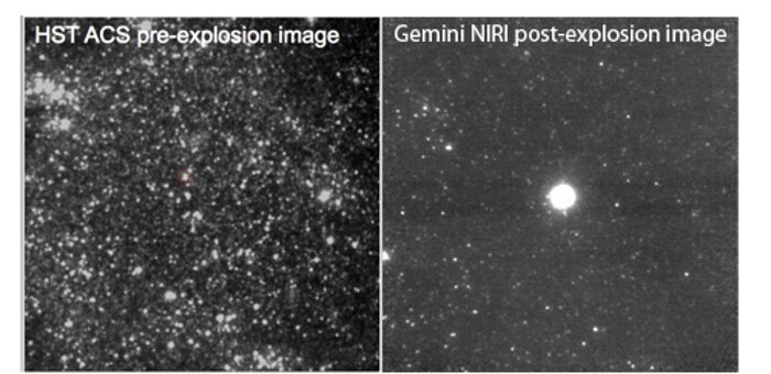 HST pre-supernova image