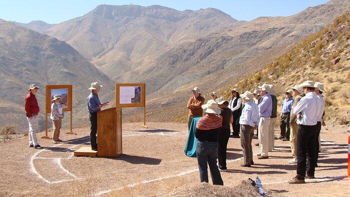 Dr. Sidney Wolff Honored at Chilean Dedication
