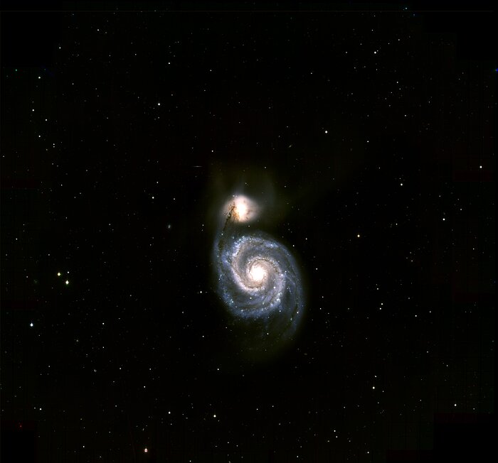 M51, Galaxia Remolino