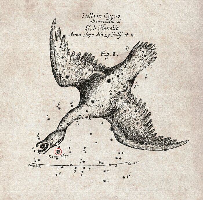 Finder chart of CK Vulpeculae