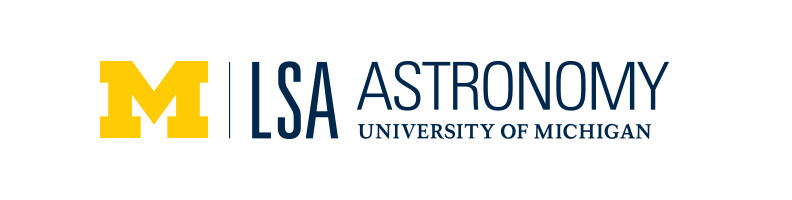 Astronomy University of Michigan Logo