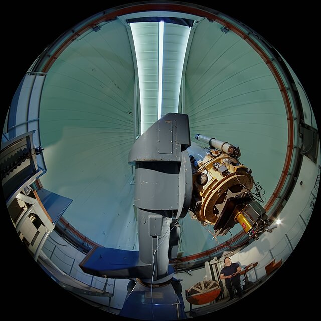 SMARTS 0.9-meter Telescope Interior Fulldome