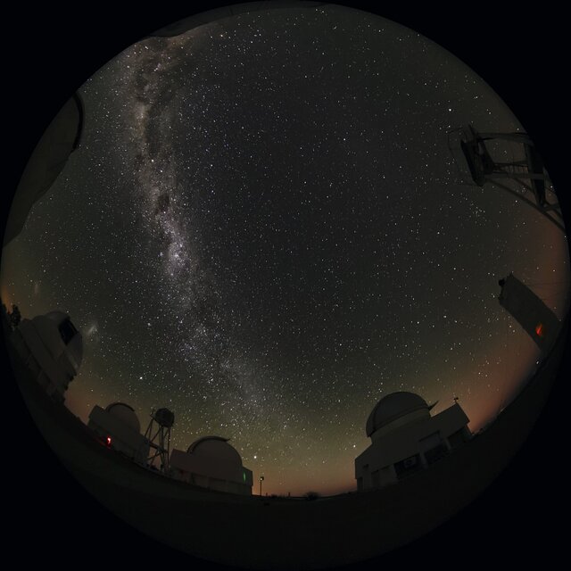 Spinning Domes and the 'Spinning' Sky at Cerro Tololo