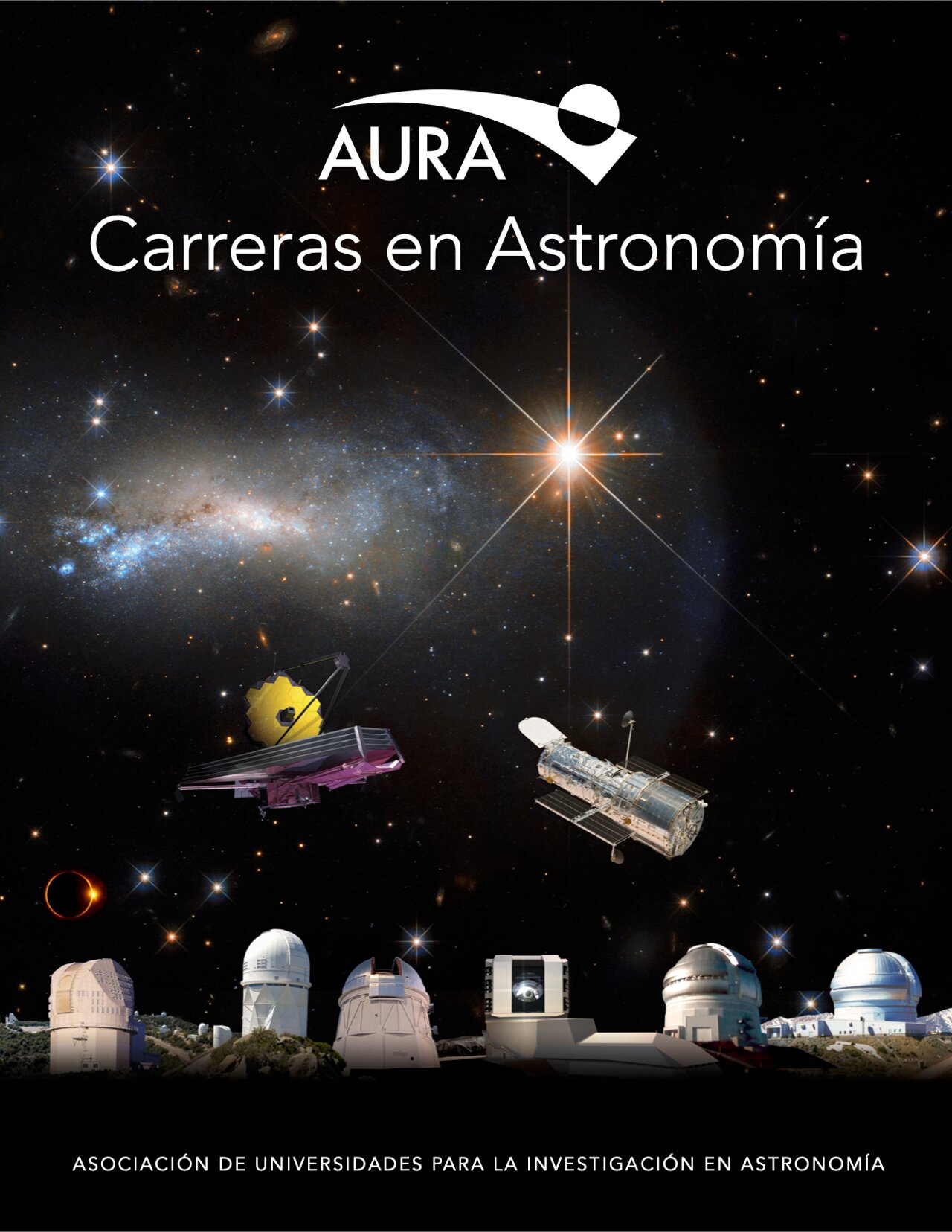 Brochure: AURA Careers in Astronomy (Spanish)