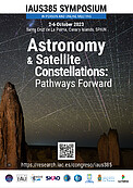 Conference Poster: IAU Symposium 385: Astronomy and Satellite Constellations: Pathways Forward