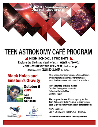 Electronic Poster: Teen Astronomy Café - October 2019