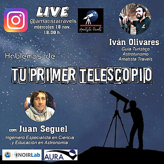 Live Tu Primer Telescopio con Amatista Travels
