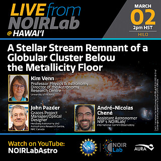 Live from NOIRLab: Hawai'i