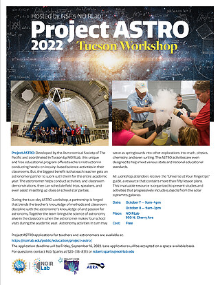 Project ASTRO Workshop