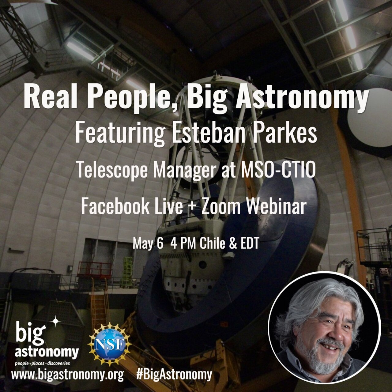 Electronic Poster: Real People, Big Astronomy
