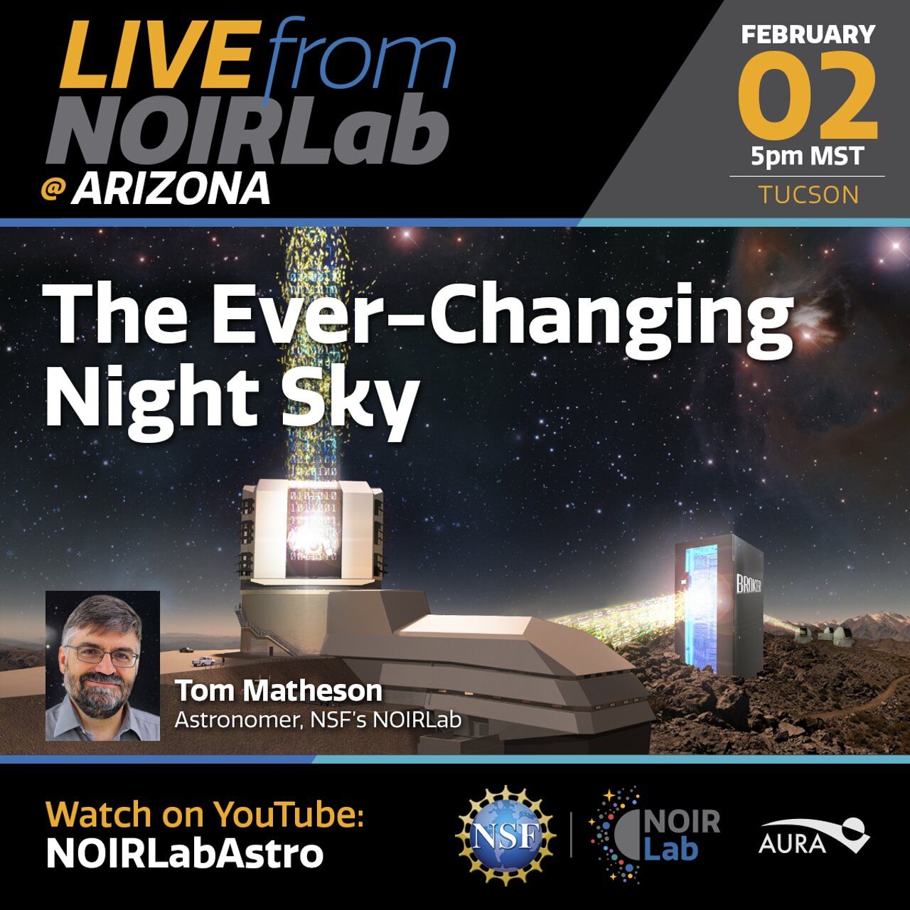 Electronic Poster: Live from NOIRLab: Arizona