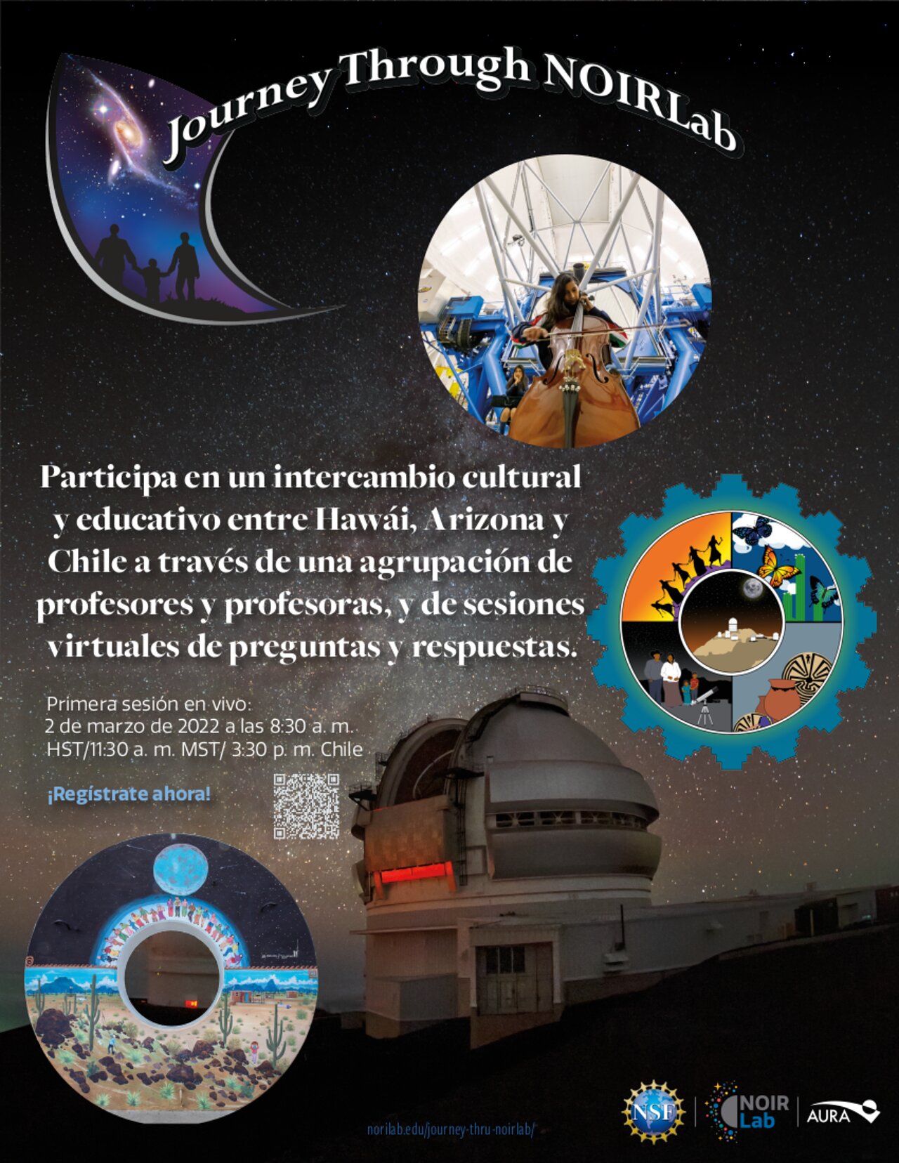 Electronic Poster: Journey Through NOIRLab - Spanish