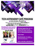 Electronic Poster: Teen Astronomy Café - June 2020
