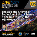 Electronic Poster:The Age and Chemical Evolution of the Universe from two stars in the Milky Way