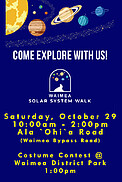 Electronic Poster: Waimea Solar System Walk