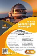 Flyer: Visit the Gemini North telescope!