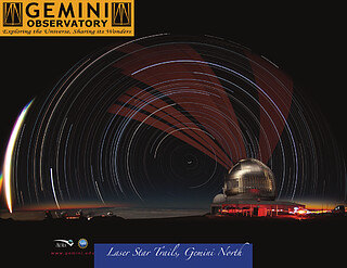 Handouts: Laser Star Trails, Gemini North