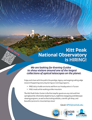 Handouts: Kitt Peak  National Observatory  is HIRING!