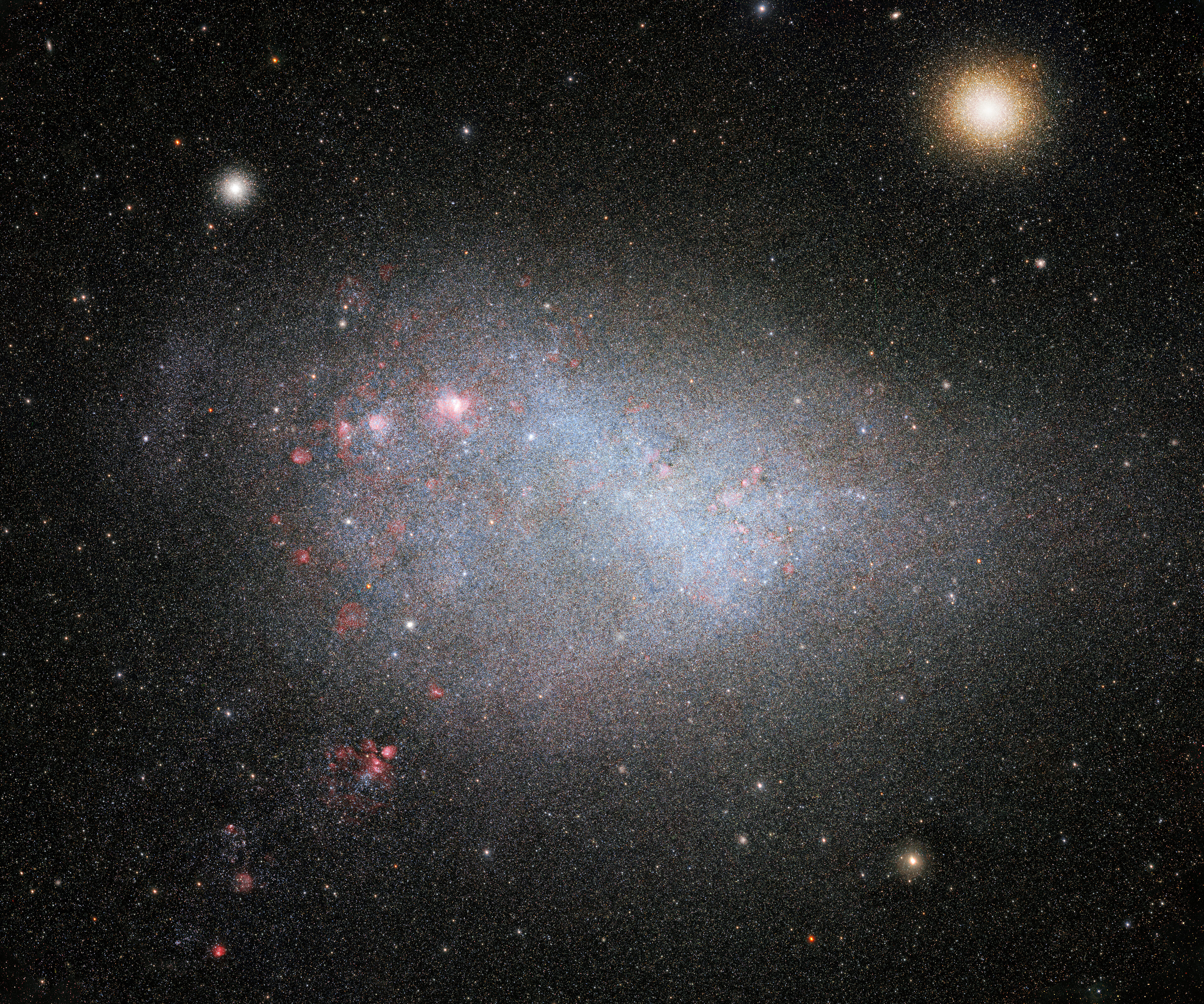 Newswise: Dark Energy Camera Snaps Deepest Photo yet of Galactic Siblings