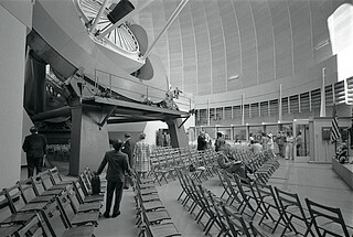 The Nicholas U. Mayall 4-meter Telescope, the world’s second largest, is dedicated 