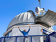Instalación del telescopio Shreve de 0,6 metros en KPVC