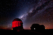 The Dark Energy Survey uses a 570-megapixel camera mounted on the 4-metre Victor M. Blanco Telescope