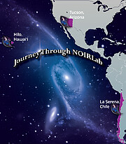 Journey Through NOIRLab Graphic