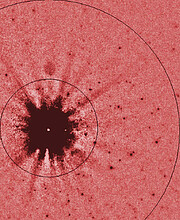 ALTAIR/NIRI image of the M82 field