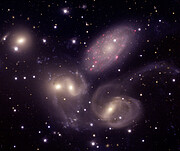 Stephan's Quintet as imaged by the Gemini North