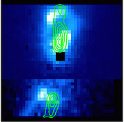 Reconstructed image from the NIFS integral field spectroscopy