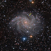 Spiral galaxy NGC 6946 and SN 2017eaw