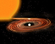 Accretion Disk around binary star system WZ Sge - old model