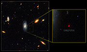 Imagen del resplandor de una GRB de Gemini Norte y Hubble (con anotaciones)