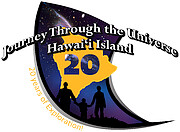 Journey Through the Universe: 20th Anniversary Logo