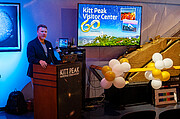 Peter McMahon at Kitt Peak Visitor Center 60th Anniversary