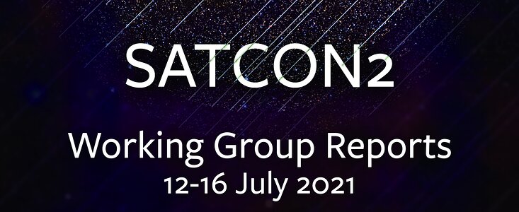 Cover of the SATCON2 Working Group Reports