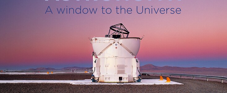 Poster de promoción de “Chilean astronomy: A window to the Universe