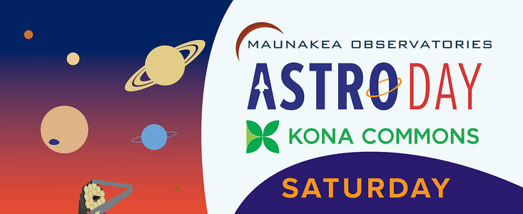 Afiche electrónico de AstroDay Kona 2023