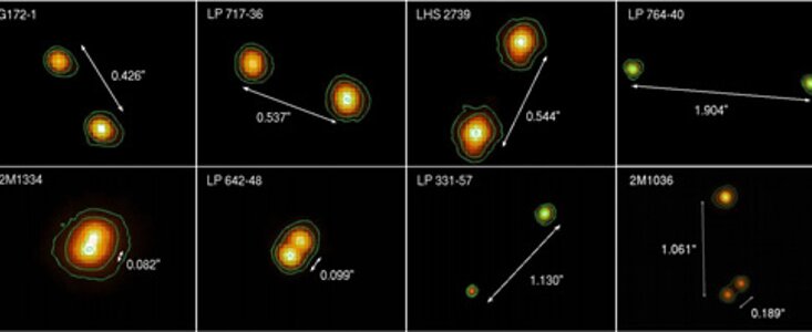 Ks-band images of binaries and triple system