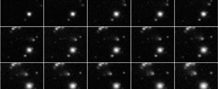 The GMOS-North light curve and Fourier transform for the optical companion to PSR J1738+0333