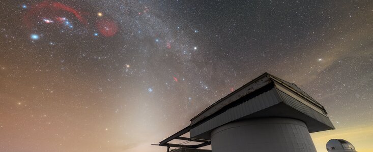 Una perspectiva interesante desde Kitt Peak