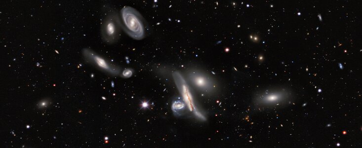 Copeland Septet group of galaxies