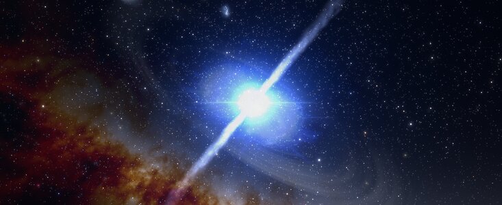 Neutron Star Merger in the Early Universe