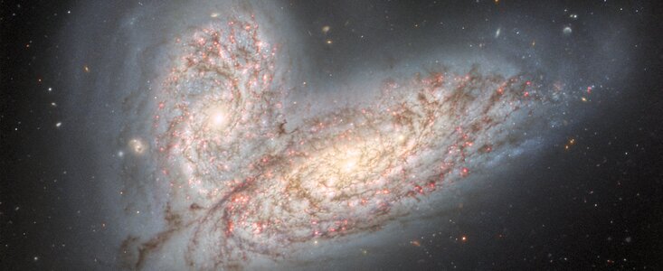 The merging galaxy pair NGC 4568 and NGC 4567